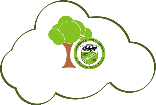 Siegel: Wir tun was für Natur & Umwelt – ISO 14001 zertifiziert